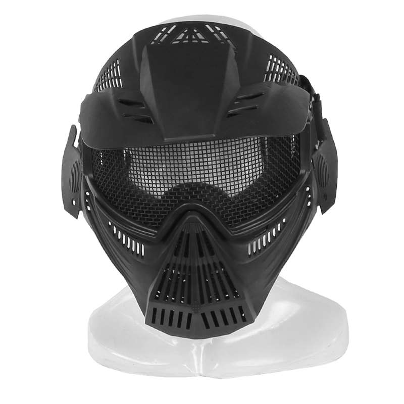 44mA07-BK Airsoft маска тактически маски пълно лице с защита на очите за игри за оцеляване на CS