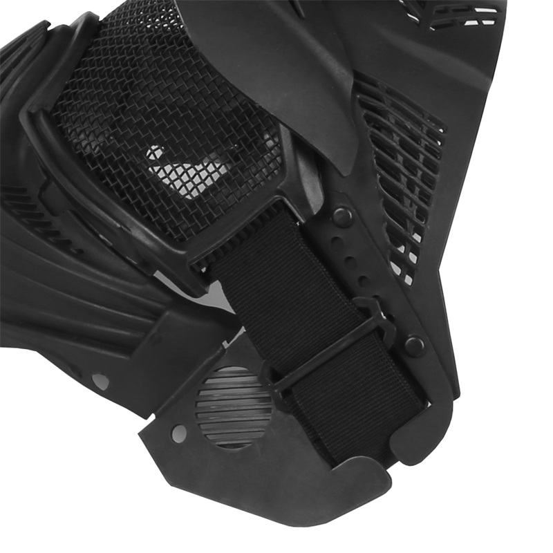 44mA07-BK Airsoft маска тактически маски пълно лице с защита на очите за игри за оцеляване на CS