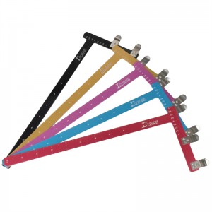 46BS02 Bow Square Bowstring Nock Points l форма на линейка лък за рекуркиране на лък takedown лък