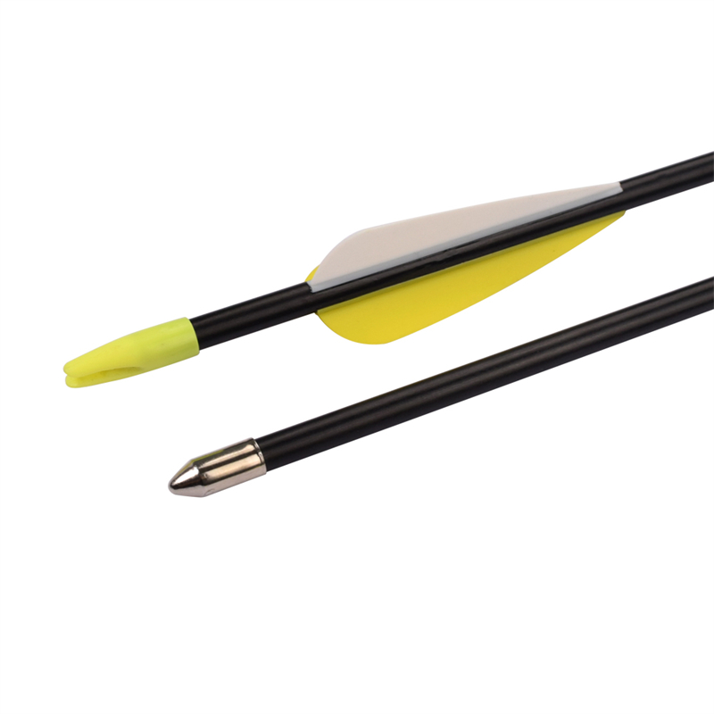 Elong външен 110010 ID5MM 30inch фибростъкло arrow tpu лопат стрелба с лък стрелба практика