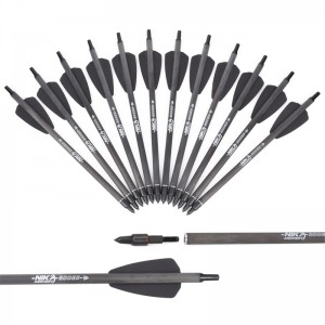 Nika стрелба с лък 113167-13 ID6.2mm 7.5inch въглеродни влакна арбалет болт кобра система adder \\\\ t