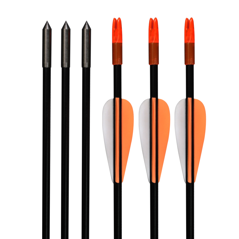 Elong външен 113179 26INCH ID4MM фибростъкло arrow стрелба с лък recurve лък стрелба практика
