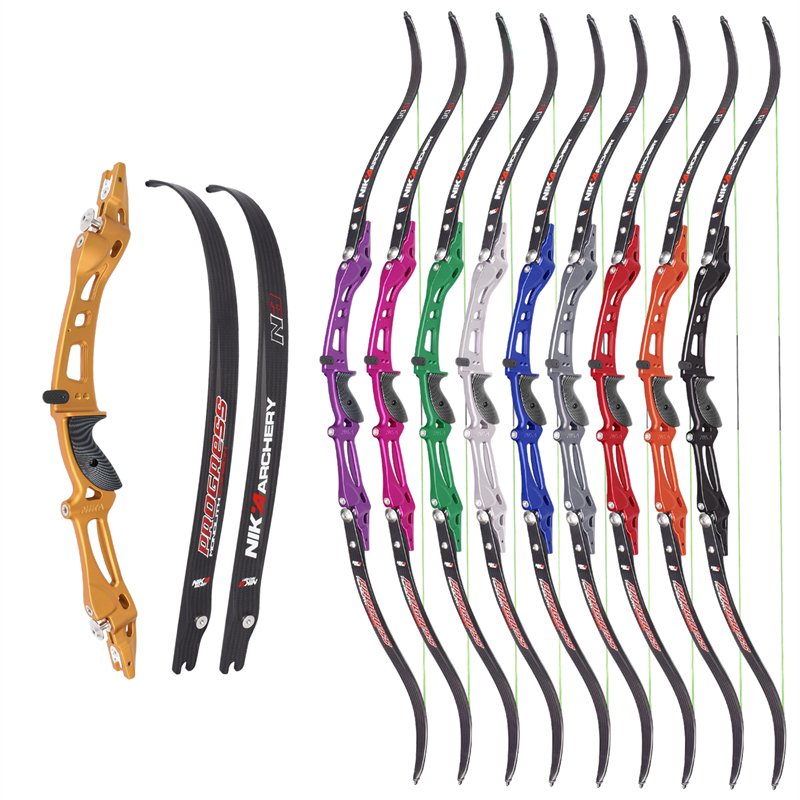 Nika Archery ET-8 68inch Recurve Low for Archer Target Shooting