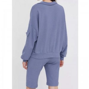 Еластичен спортен костюм за гладко Джърси