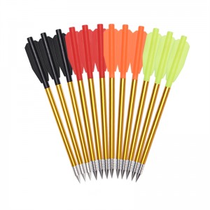 Elong външен 110301 6.5inch crossbow болтове кухи алуминиев въглероден стомана точка за лов на стрелба с лък