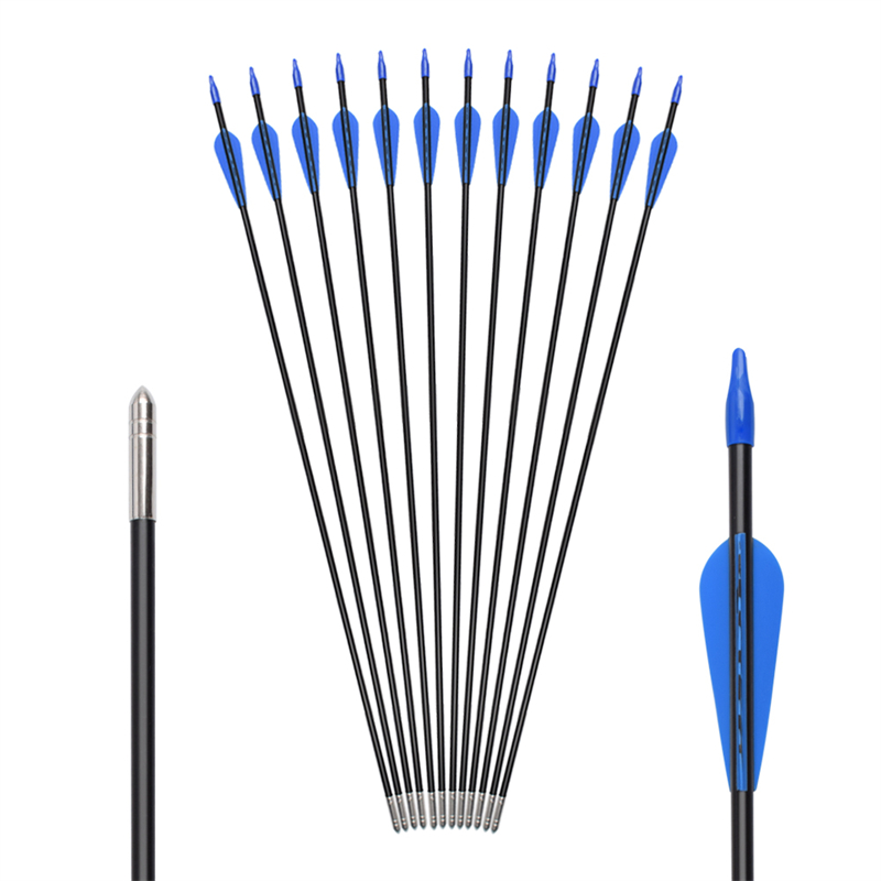 Elong външен 110099 ID5MM 28inch фибростъкло arrow tiger модел лопарк стрелба с помощта на