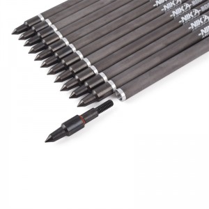 Nika Archery 113167-02 ID6.2mm 7.5inch въглеродни влакна болтове пластмасов нок стрелба с лък Kobry система adder \\\\ t