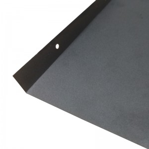Черна PC изолация лист, оплакваща изолационен лист за горния капак, лесен за сгъване на изолационен лист