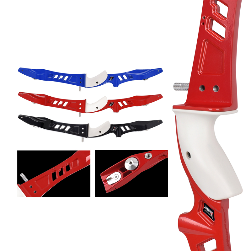 Nika Archery 220095 25Inch ILF RH RECURVE ROW RISER за стрелба с стрелба с лък на открито стрелба с лък