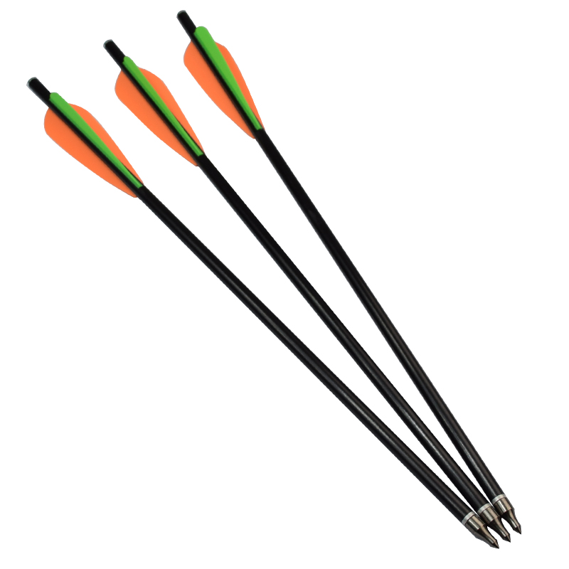Elong външен 117006 14Inch OD8MM фибростъкло арбалет болт стрелба с лък лов Използване на болтове на арбалет