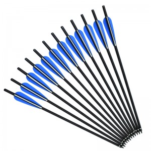 Elong външен 110045 OD8.8mm 17inch Rollfiberglass болт TPU лопат на стрелба с лък Crossbow болтове