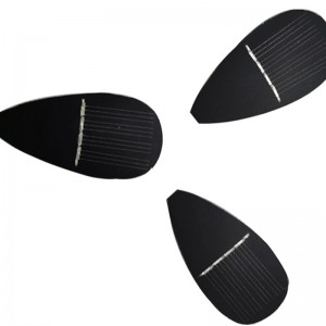 Персонализирани капки с форма на малък размер нередовен лист форма соларен панел преносим оф-мрежа мини дома слънцезащитни пане...