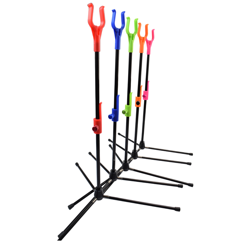 Nika Archery 46St01 250 грама преносим регулируем лък стойка за стрелба с лък