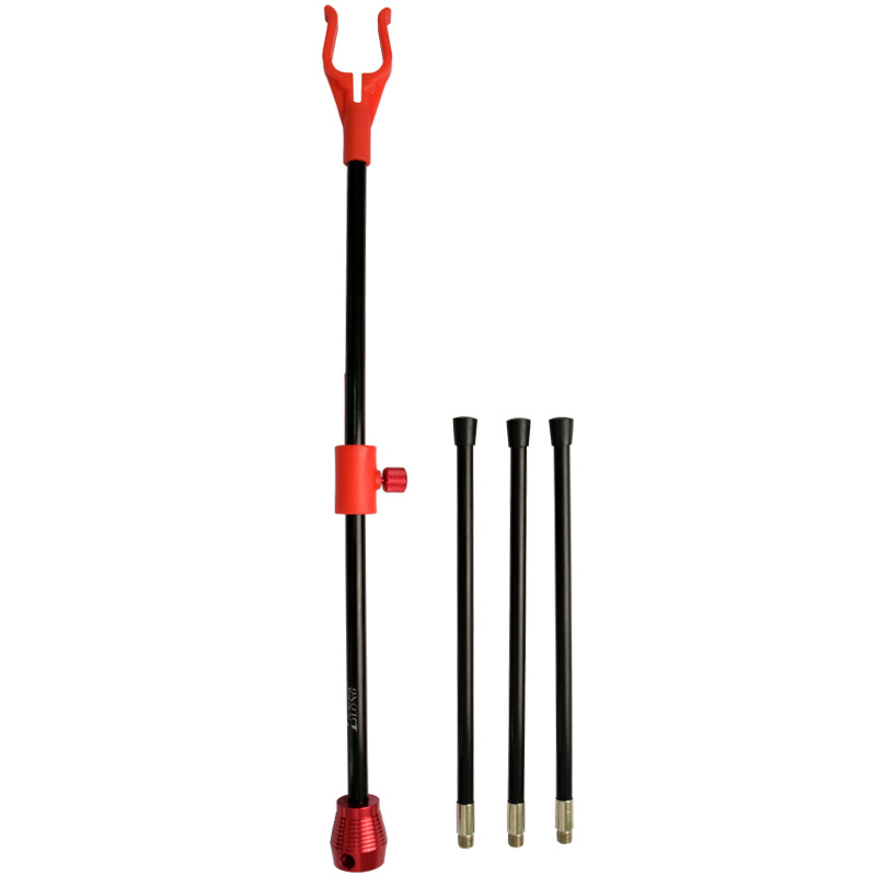 Nika Archery 46St01 250 грама преносим регулируем лък стойка за стрелба с лък