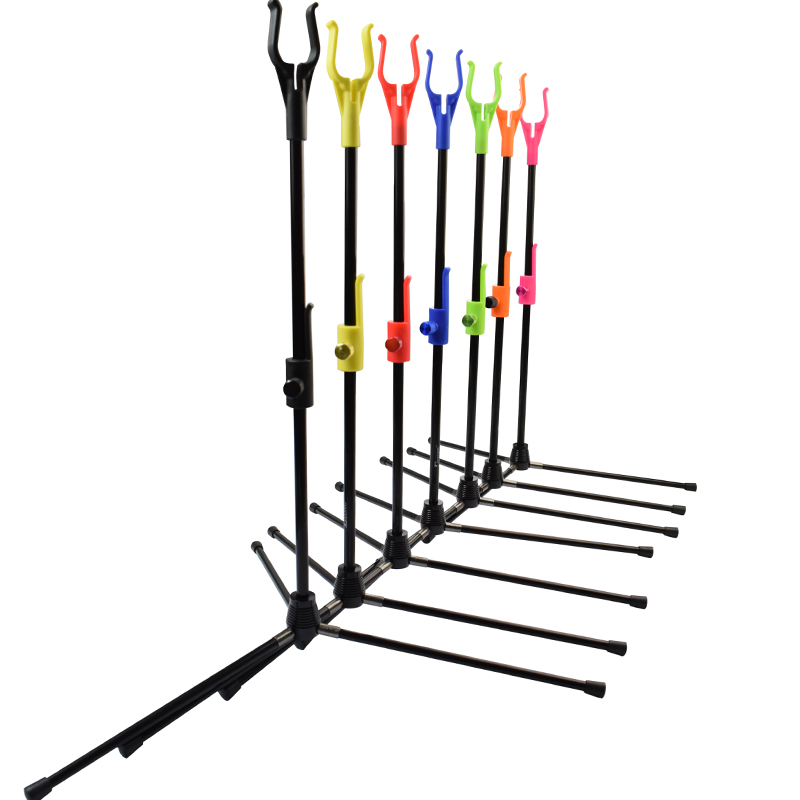 Nika Archery 46St01 250 грама преносим регулируем лък стойка за стрелба с лък