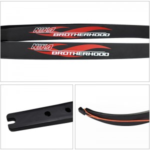 Nika Archery 270001 25H @ 68inches Bortherhood ILF RECURVE LIMB за CS стрелба с лък игра на открито спорт