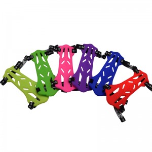 Elong външен 44AG03 ARM GUARD Мека гума с двойно лице с използване на стрелба с лък Стрелба Пластмасова защита