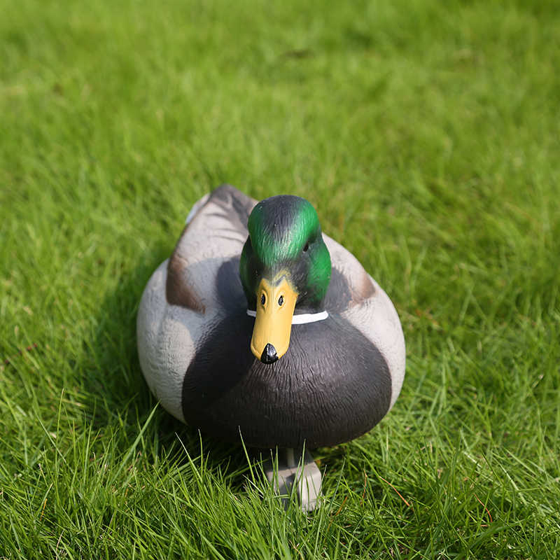 Пластмасова патица Decoy Mallard Женска патица Дрейк плаващ кил смъртоносен лов примамка