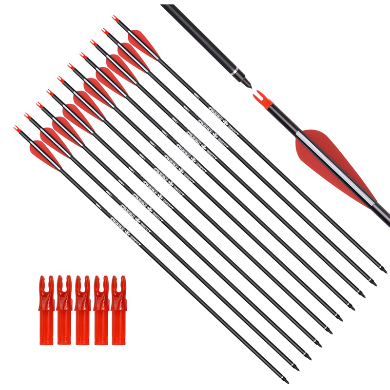 Elong външен 115500-08 30Inch ролка фибростъкло arrow стрелба лък лък стрелба практика