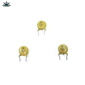 Китай оригинални производители пасивни електронни компоненти, жълт MOV 10mm HVR10D511K цинков оксид варистор