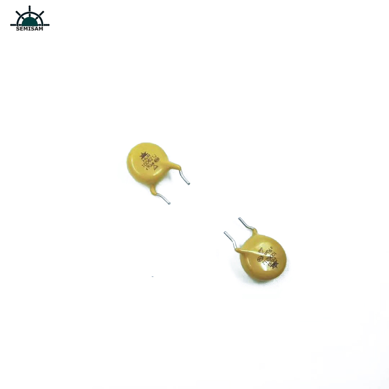 Китай ODM пасивни електронни компоненти, жълт MOV 10mm HVR10D621K цинков оксид варистор