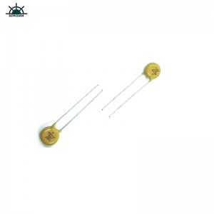 Китай ODM електронна фабрика, жълт MOV 7mm HVR07D621K цинков оксид варистор за домакински уред