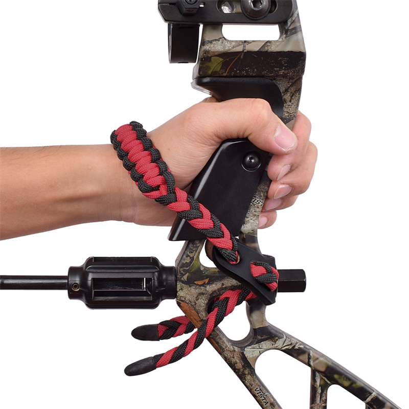 Elong Открит 470016 червено и черно с лък Bow китката Слинг Fit За Съединение Bow