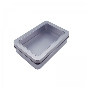 Доставчици на едро с гореща продажба на калай кутии USB опаковъчна кутия Персонализирано печатно лого (107mm * 70mm * 30mm)