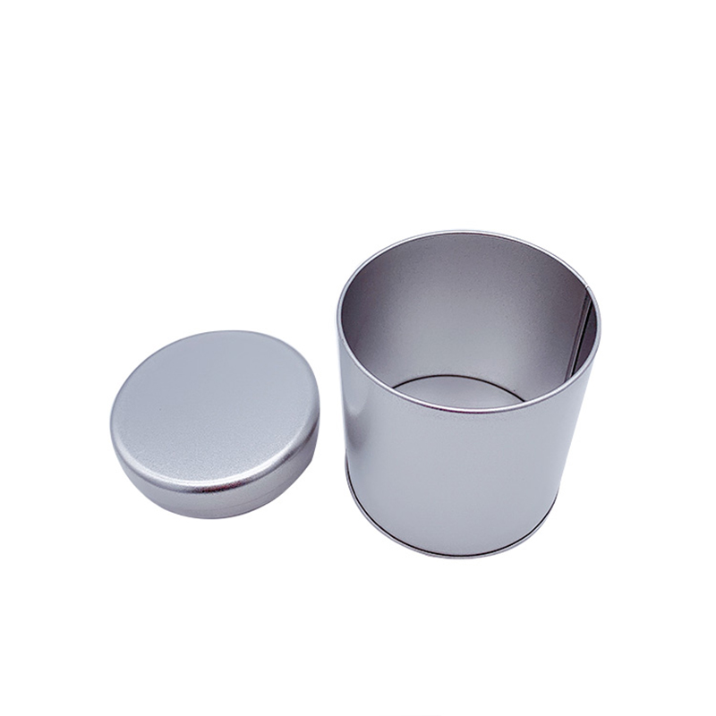Ма замълна храна с калай запечатани кръгли кутии сребърни вътрешни запушалки капак на чай (90mm * 90mm)