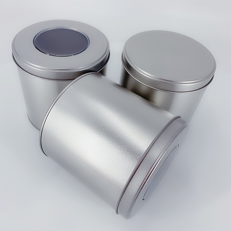 Фабрика на едро кръг калай може да кала кутия cd калъфка захар буркан подарък кутия поддръжка персонализиране (120mm * 120mm)