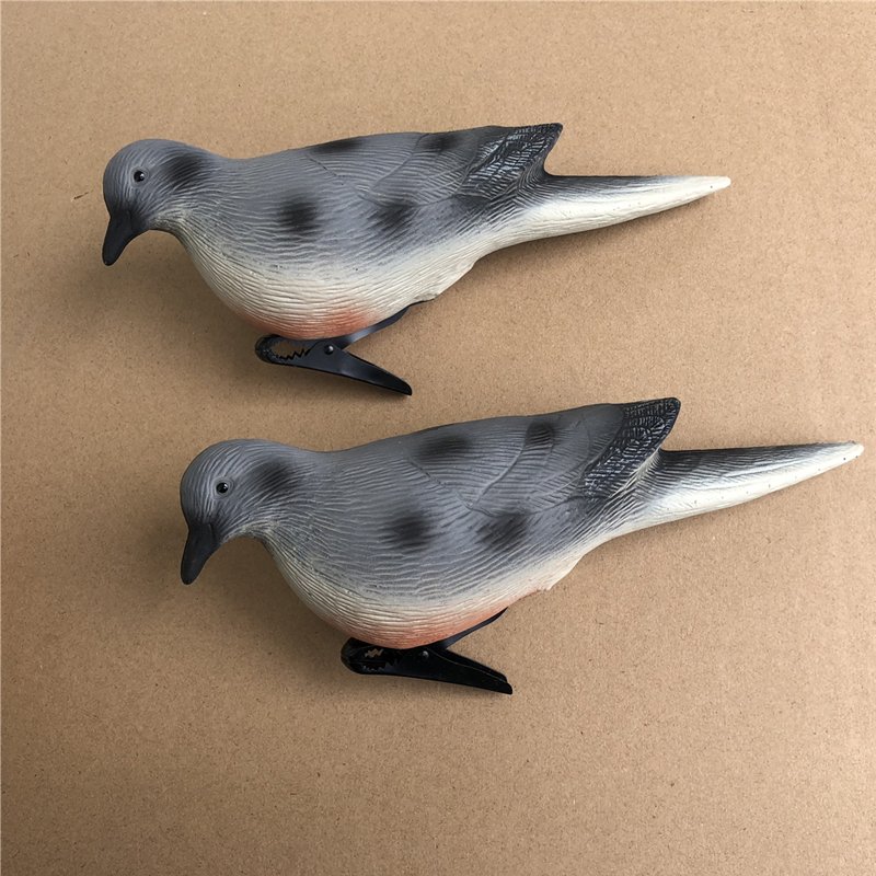 3D симулация turtledove пластмаса гълъб лов птици на открито лов на примамка стръв градина декорация орнаменти
