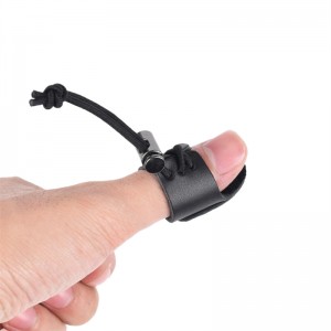 Elong външен 421005 стрелбищни ръкавици традиционен лък възкресуване на лък стрелба пръст охрана защита