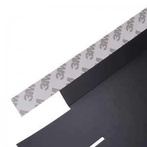 Модул топ покрива изолация лист черен висока температура устойчив изолационен лист 0.43mm изолация материал обработка