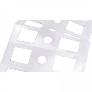 Температурен изолационен лист прозрачен формовъчен изолационен уплътнителен платка, изолационен лист PET може да бъде изрязан