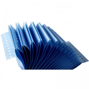 Доставка на огнеустойчивост синя винтова визитка хартия, устойчива на вътрешна температура DMD изолационна хартия, оформяне на из...