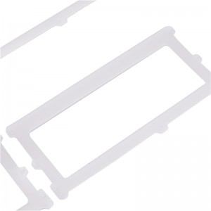 BOPU доставки водоустойчив силиконов подложка, прозрачно превключване на захранване силиконов уплътнение, уплътнителен звук изол...