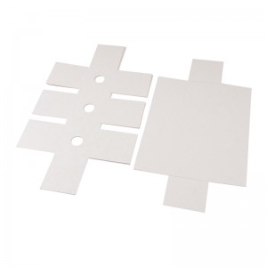 Температурна бяла арамидна хартия, лесна за сгъване и образуване на арамидна хартия, 0.2mm композитна изолационна хартия