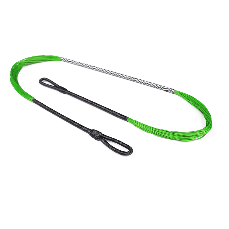 Elong външен 280110-02 26.6inch 28 нишки арбалет низ флуоресцентни зелени recurve арбалет низ