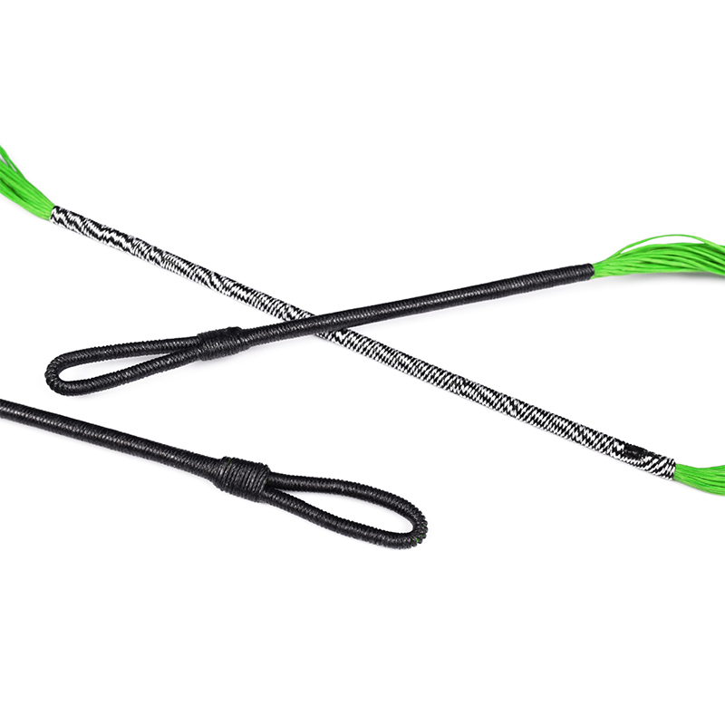Elong външен 280110-02 26.6inch 28 нишки арбалет низ флуоресцентни зелени recurve арбалет низ