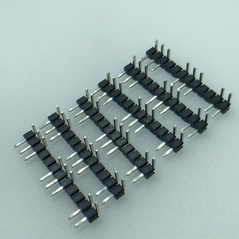 2.54mm стъпка 12p 90 ° десен ъгъл на щифта празна 4p пинов конектор