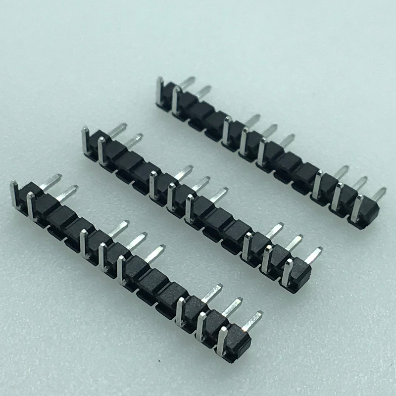 2.54mm стъпка 12p 90 ° десен ъгъл на щифта празна 4p пинов конектор