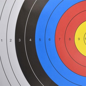 Elong външен 41TF01 60 * 60cm Целева лицева хартия за стрелба с лък