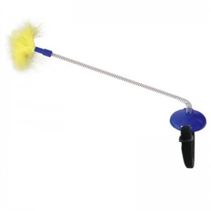 Фабрика директно снабдяване на домашни любимци, котка самолечение играчка котка яка врата играчка пружинен крак с кран, за да дра...