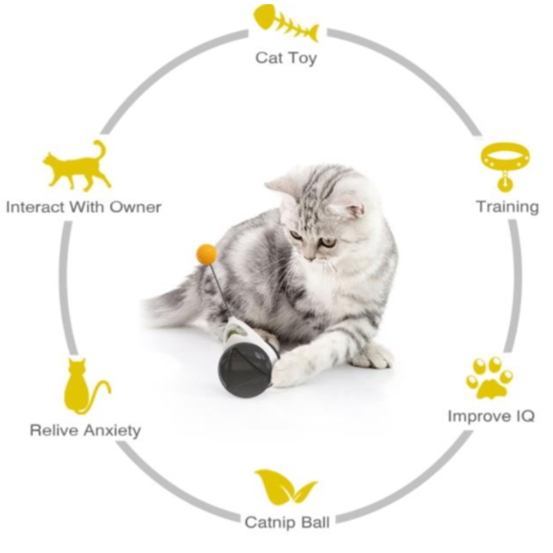 2021 New Cat играчка Chaser балансирана котка преследване играчка интерактивна котенце