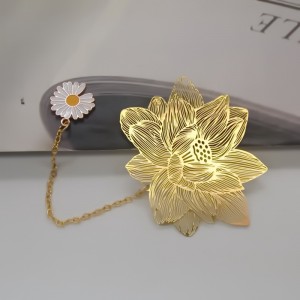 Рекламни месингови маркери Рекламно злато издълбае лого Сувенир Метален отметки