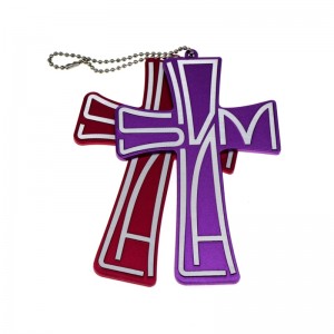 Персонализирана персонализирана метална армия ID маркер Религиозен анодизиран алуминиев военен таг