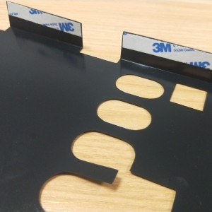 0.5mm черен компютър изолационен лист, лесен за сгъване и образуване на милар лист, забавителна батерия изолационен лист за обработ...