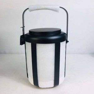 Горещ продава метален стъкло малък фенер