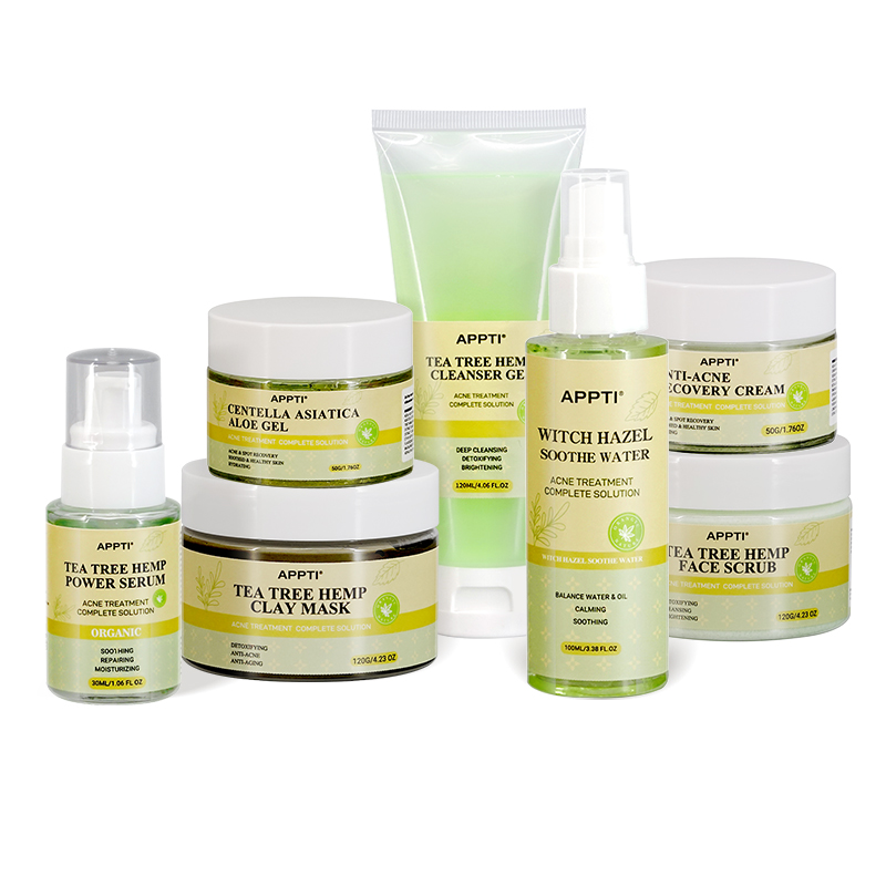 CBD красота анти акне лична грижа за кожата на едро веганска красота грижа за кожата