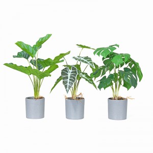 Фабрика пряко доставят гореща продажба изкуствена зелена декоративна с хубаво изглеждащо и истинско докосване